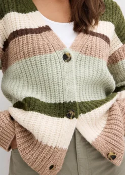 Grobstrickjacke mit Farbverlauf|bonprix Online