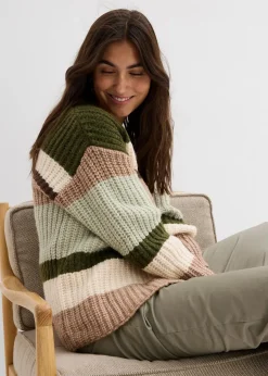 Grobstrickjacke mit Farbverlauf|bonprix Online