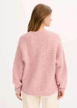 Grobstrickjacke mit Wollanteil|bonprix Online