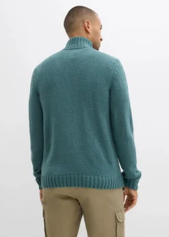 Grobstrickjacke mit Zopfmuster|bonprix