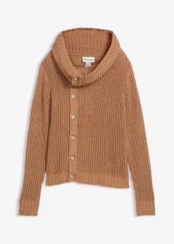 bonprix Bekleidung·Umstandsmode|Bekleidung·Jeans|Grobstrick-Pullover schokosorbet