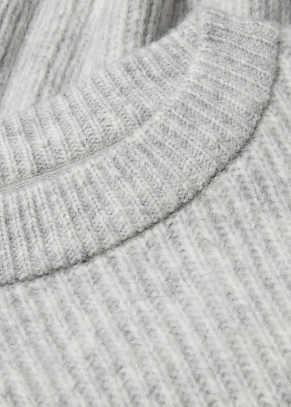 bonprix Bekleidung·Umstandsmode|Bekleidung·Jeans|Grobstrick-Pullover aus weichem Woll-Mix hellgrau meliert