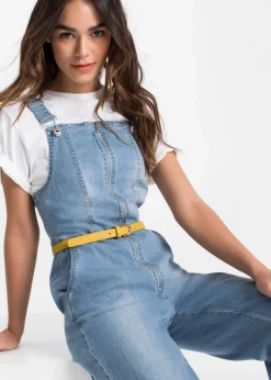 bonprix Gürtel|Gürtel (3er Pack) rauchhimbeere+dunkelblau+gelb