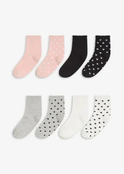 Halbsocken mit Bio-Baumwolle (8er Pack)|bonprix Outlet