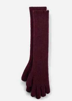 bonprix Handschuhe & Stulpen|Handschuhe weinrot