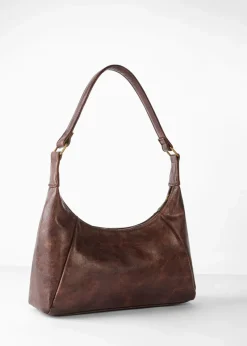 bonprix Taschen|Handtasche dunkelbraun