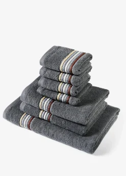 Handtuch mit gestreiften Details|bonprix Best