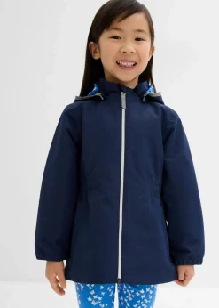 bonprix Mädchen 2-8 Jahre·Jacken & Outdoor|Hardshell-Allwetter-Jacke dunkelblau