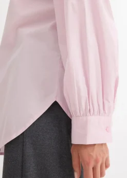 Hemdbluse mit Strass-Applikation|bonprix Discount