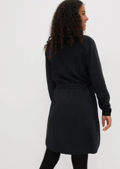 Hemdblusenkleid aus fließender Viskose|bonprix Best