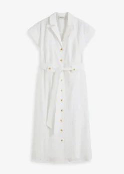 Hemdblusenkleid aus Lochspitze|bonprix Online