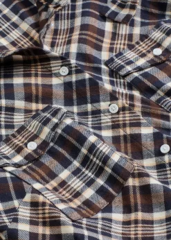 Hemdblusenkleid aus softem Flanell|bonprix Clearance