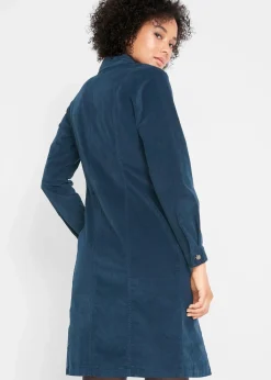Hemdblusenkleid Cord, Stretch|bonprix Discount