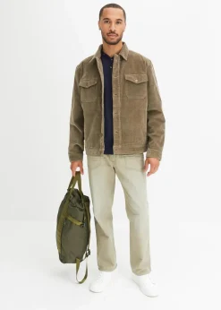 Henleyshirt aus reiner Bio-Baumwolle (2er Pack)|bonprix Discount