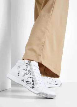 High-Top-Sneaker mit Reißverschluss|bonprix Clearance