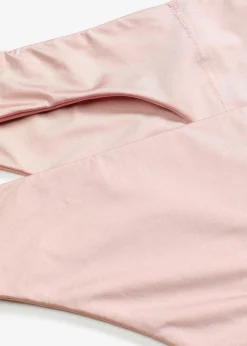 bonprix Höschen|Highwaist String mit Glanzeffekt (2er Pack) hellrosa