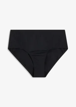 bonprix Nachhaltigere Materialien|Bedeckende Bademode|Highwaist-Bikinihose schwarz