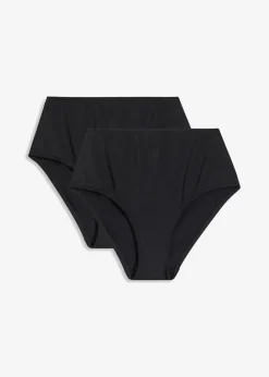 Highwaist-Bikinihose im Doppelpack (2er Pack)|bonprix Clearance