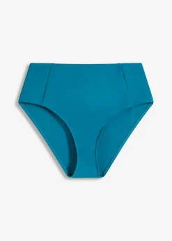 bonprix Nachhaltigere Materialien|Bademode·Tankinis|Highwaist-Bikinihose mit hohem Beinausschnitt petrol