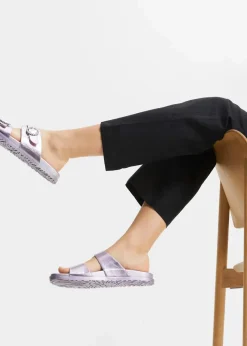 bonprix Bekleidung·Kleider|Hosen|High-Waist-Hose aus Leinen-Viskose-Mix schwarz