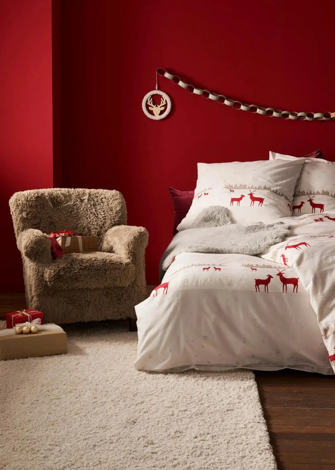 Hängedeko Kranz mit Elchkopf|bonprix Sale