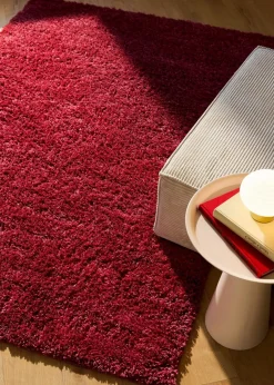 bonprix Hochflor-Teppiche|Hochflorteppich mit flauschiger Oberfläche aqua