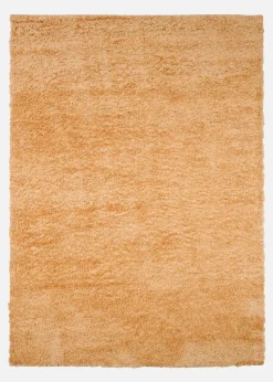 bonprix Hochflor-Teppiche|Hochflorteppich mit flauschiger Oberfläche gold