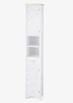 bonprix Schränke & Vitrinen|Hochschrank mit Ornament weiss