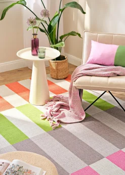 hochwertige Kuscheldecke mit Fransen|bonprix Online