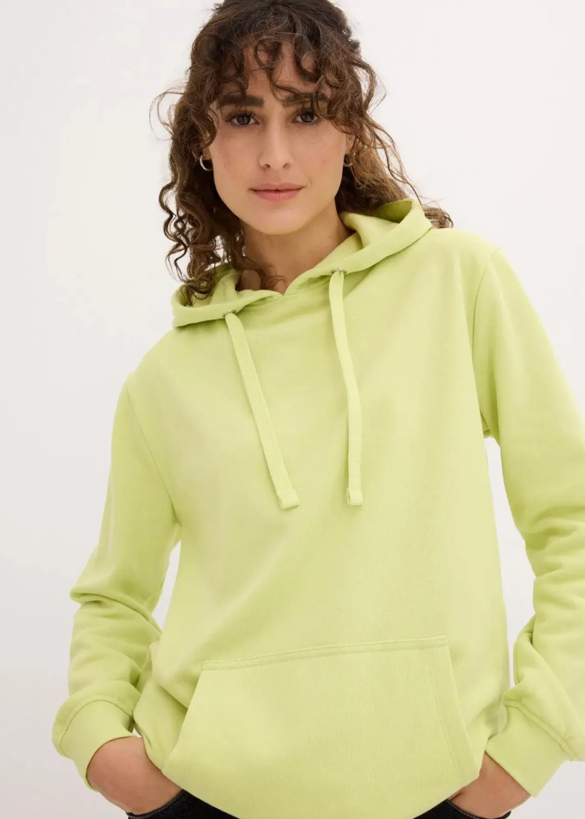 bonprix Sweat|Basics|Hoodie mintgrün