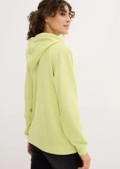 bonprix Sweat|Basics|Hoodie mintgrün