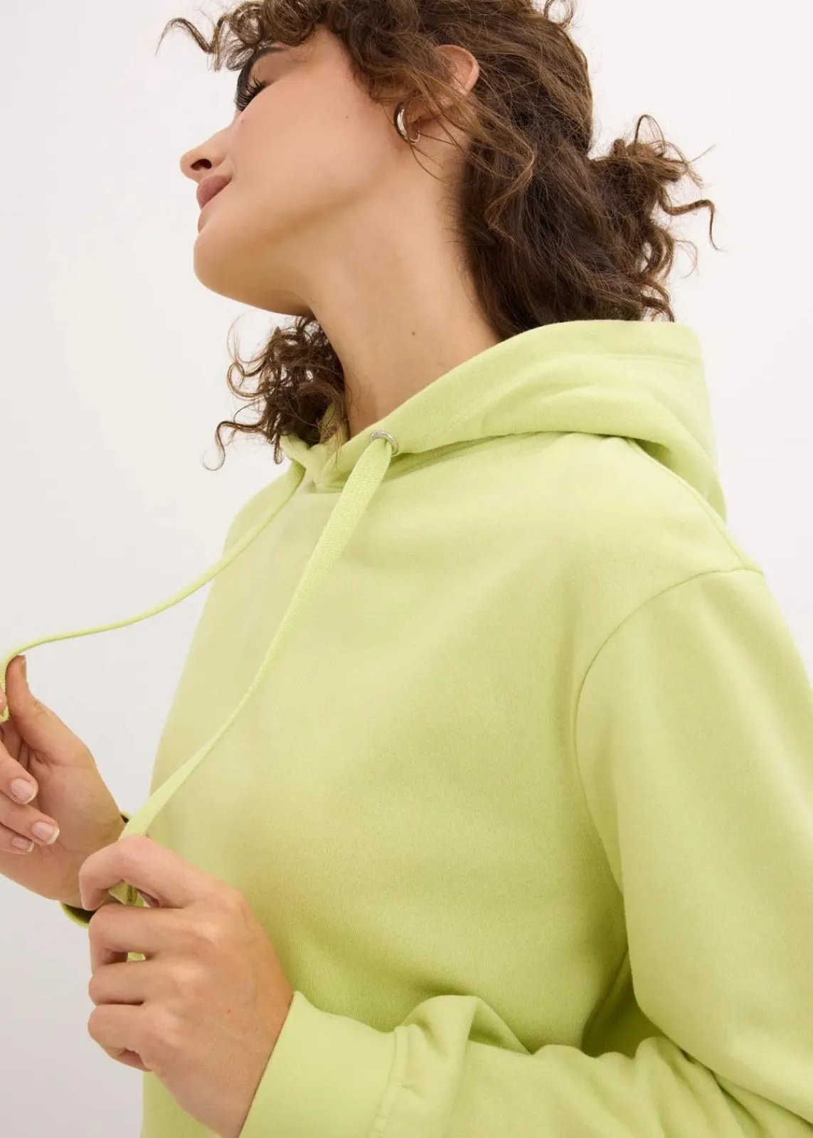 bonprix Sweat|Basics|Hoodie mintgrün