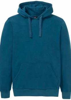 bonprix Sweat|Sportbekleidung|Hoodie blaupetrol