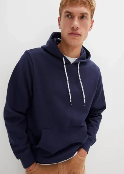 bonprix Große Größen|Basics|Hoodie dunkelblau