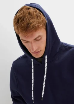 bonprix Große Größen|Basics|Hoodie dunkelblau