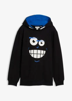 bonprix Jungen 9-16 Jahre·Sweat & Strick|Hoodie aus reiner Baumwolle schwarz