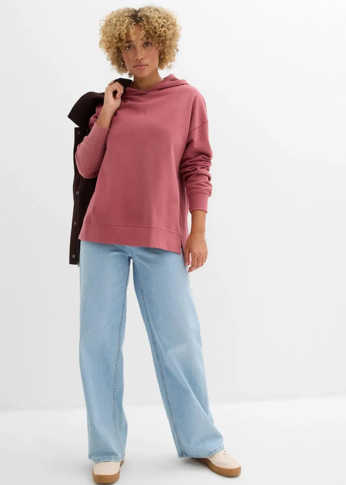 Hoodie aus reiner Baumwolle|bonprix Online