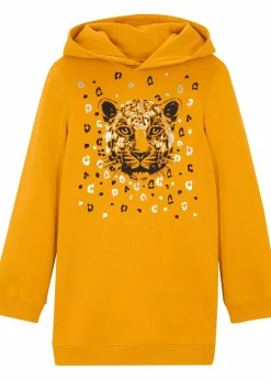 bonprix Mädchen 9-16 Jahre·Sweat & Strick|Mädchen 2-8 Jahre·Nachhaltigere Materialien|Hoodie aus reiner Bio-Baumwolle honig