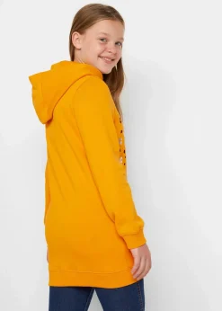 bonprix Mädchen 9-16 Jahre·Sweat & Strick|Mädchen 2-8 Jahre·Nachhaltigere Materialien|Hoodie aus reiner Bio-Baumwolle honig