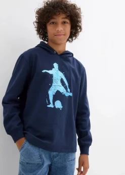 Hoodie aus weichem Baumwoll-Mix|bonprix Hot