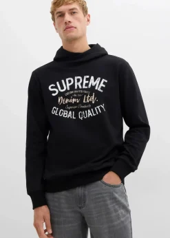 Hoodie aus weichem Baumwoll-Mix|bonprix Clearance