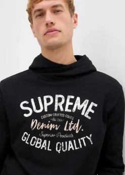 Hoodie aus weichem Baumwoll-Mix|bonprix Clearance