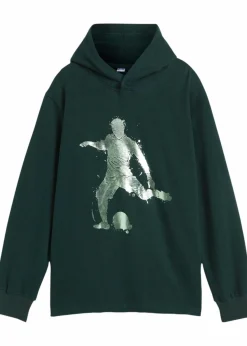 Hoodie aus weichem Baumwoll-Mix|bonprix Discount