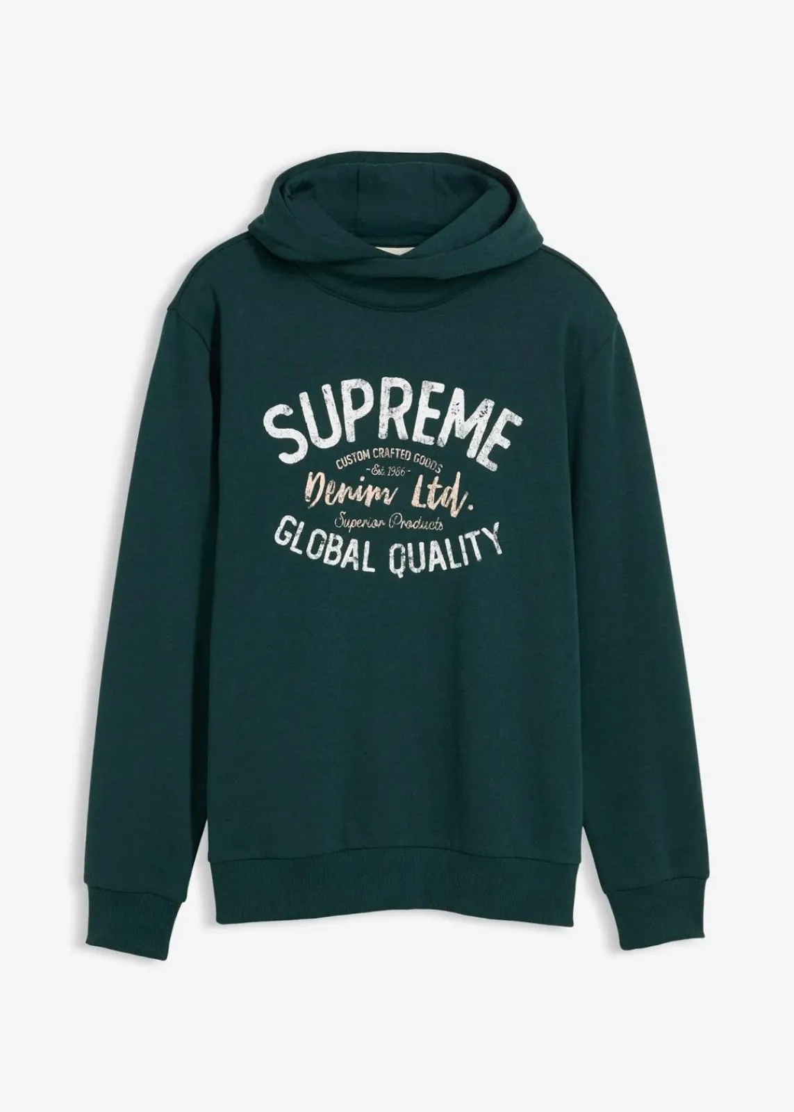 Hoodie aus weichem Baumwoll-Mix|bonprix Discount