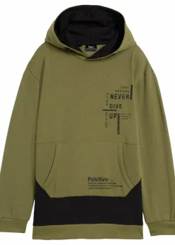 Hoodie aus weichem Baumwoll-Mix|bonprix Outlet