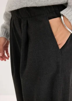 bonprix Bekleidung·Kleider|Hosen|Hose dunkelanthrazit meliert