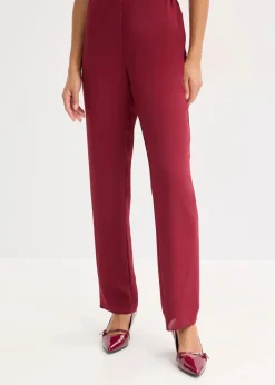 bonprix Bekleidung·Kleider|Festliche Mode|Hose rubinrot