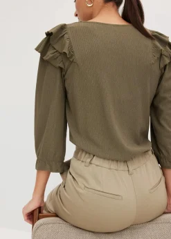 bonprix Kurzgrößen|Bekleidung·Kleider|Hose new khaki