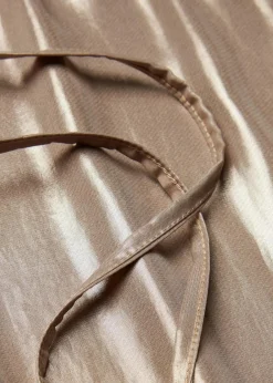 bonprix Bekleidung·Kleider|Hosen|Hose aus glänzendem Satin hellgold metallic