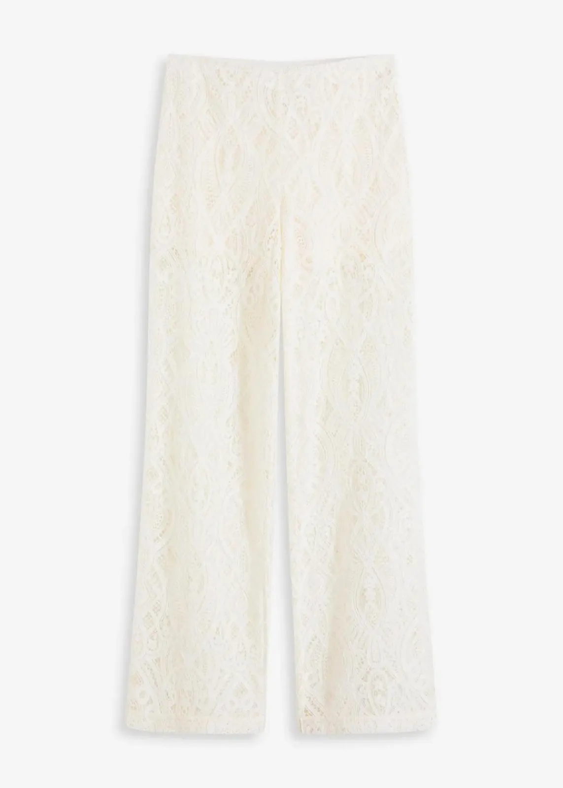 bonprix Hosen|Hose aus Spitze creme